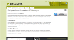 Desktop Screenshot of datanova.de